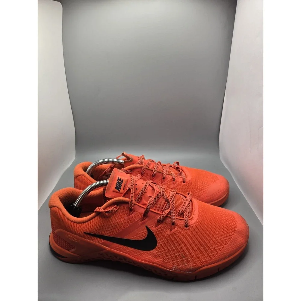 Nike Metcon 4 Orange Black Cross Training Shoes - Men's 10.5‎ (AH7453-808)